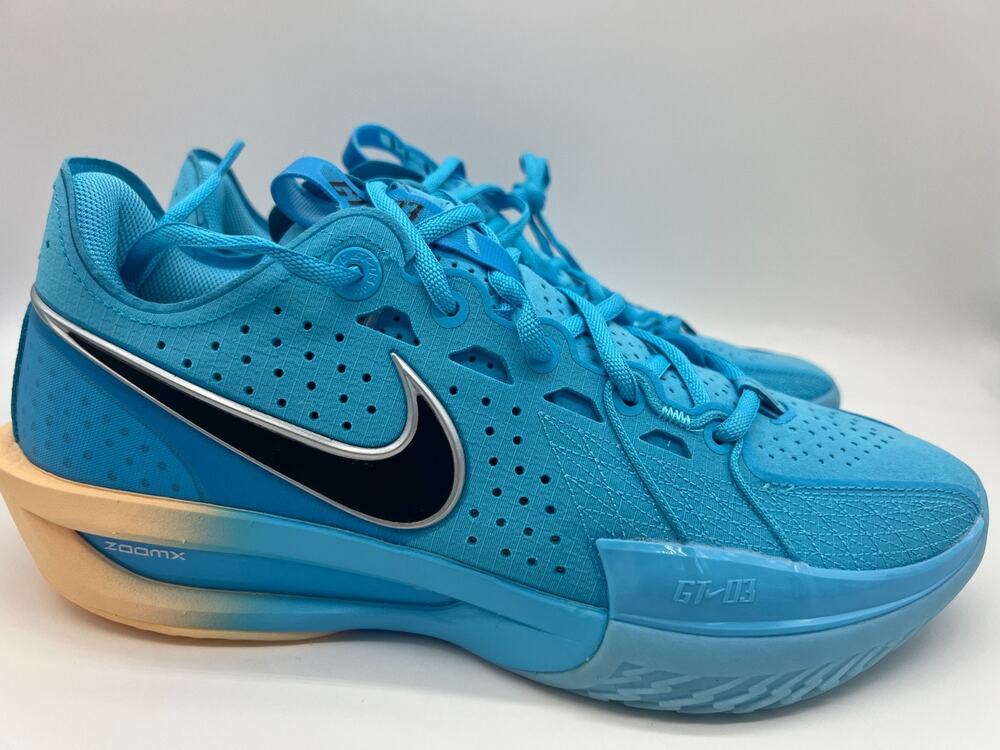 Nike GT Cut 3 Furious Blue Men Basketball DV2913-404 Size 10 New